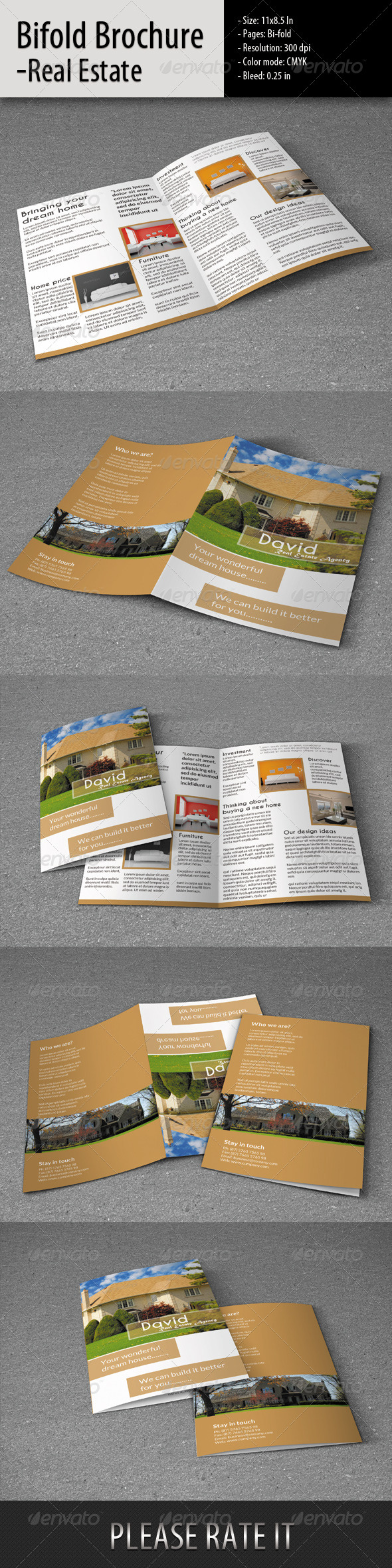 GraphicRiver Bifold Brochure for Real Estate 6314045 GraphicRiver Bifold Brochure for Real Estate 6314045