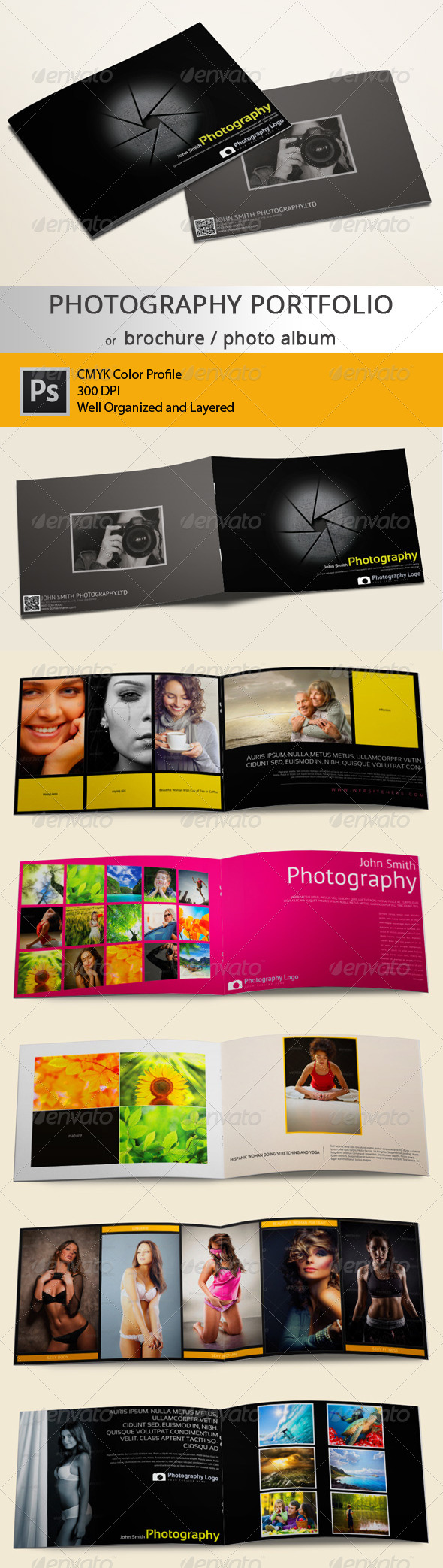 GraphicRiver Photography Portfolio Brochure or Photo Album 6317799 GraphicRiver Photography Portfolio Brochure or Photo Album 6317799