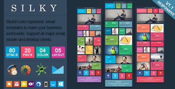 ThemeForest Silky Colorful & Stylish Responsive Email 6319455 ThemeForest Silky Colorful & Stylish Responsive Email 6319455