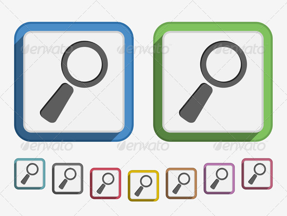 GraphicRiver Magnifying Glass Icon 6319603 GraphicRiver Magnifying Glass Icon 6319603