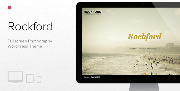 Rockford - Fullscreen Photography WordPress Theme - Photography Creative