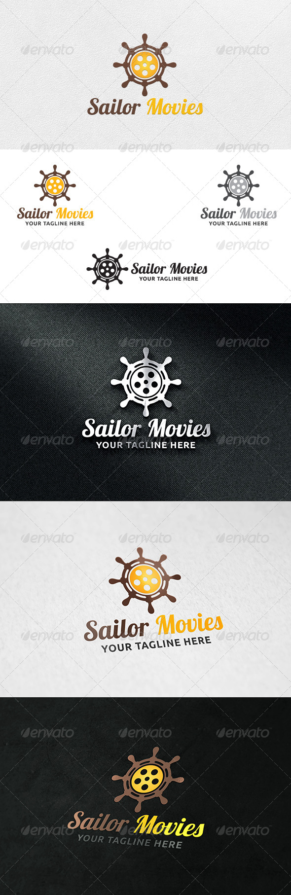 GraphicRiver Helm Movies Logo Template 6320927 GraphicRiver Helm Movies Logo Template 6320927
