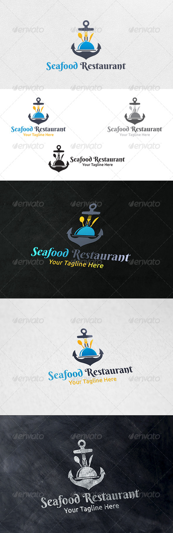 GraphicRiver Seafood Restaurant Logo Template 6323808 GraphicRiver Seafood Restaurant Logo Template 6323808