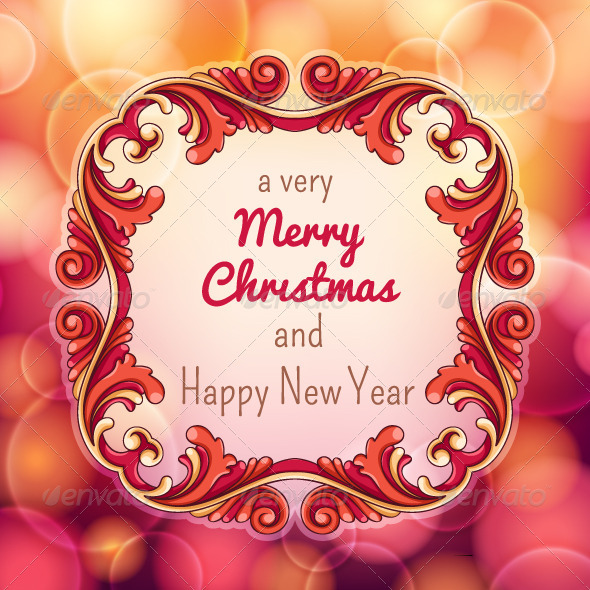 GraphicRiver Christmas and New Year Greeting Card 6324244 GraphicRiver Christmas and New Year Greeting Card 6324244