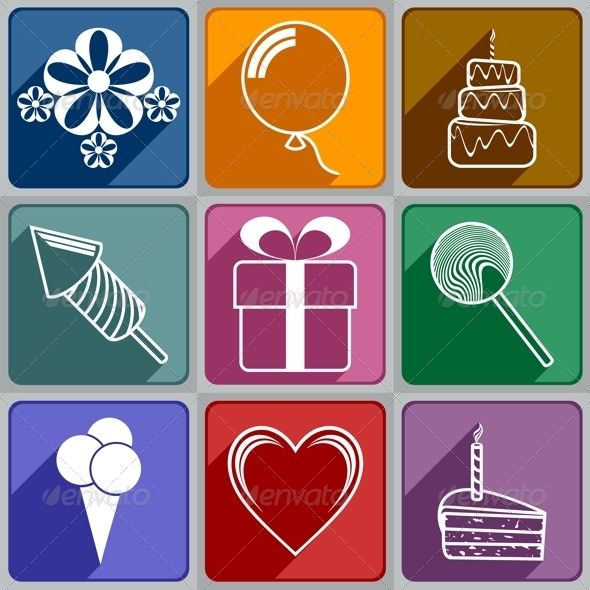 Icons to Birthday (Birthdays)