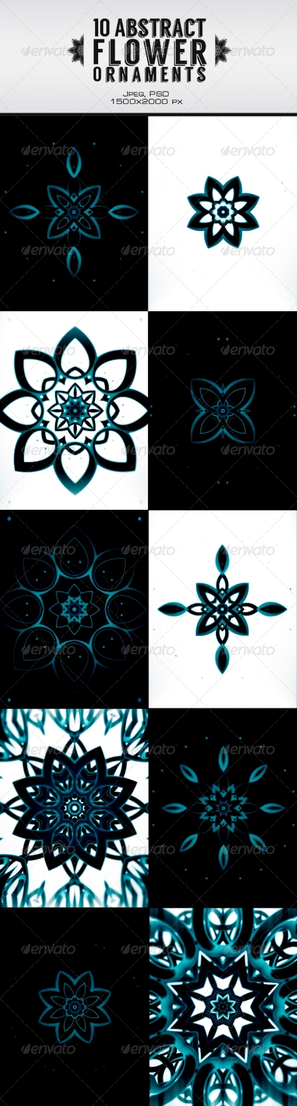 GraphicRiver 10 Abstract Flower Ornament 6309848 GraphicRiver 10 Abstract Flower Ornament 6309848