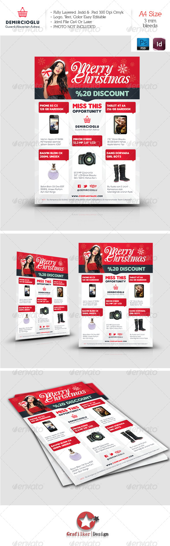 GraphicRiver Christmas Product Sales Template 6328460 GraphicRiver Christmas Product Sales Template 6328460