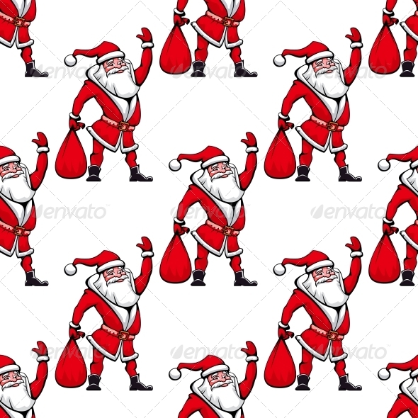 GraphicRiver Seamless Pattern with Santa Claus 6329739 GraphicRiver Seamless Pattern with Santa Claus 6329739