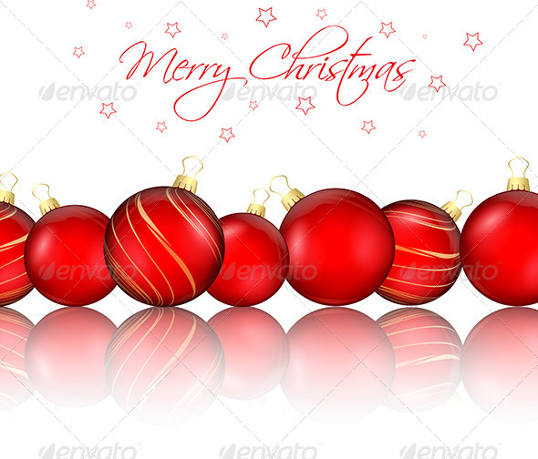 GraphicRiver Christmas Baubles Background 6329986 GraphicRiver Christmas Baubles Background 6329986