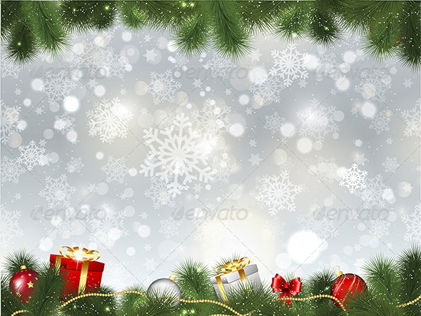 GraphicRiver Christmas Background with Gifts 6336526 GraphicRiver Christmas Background with Gifts 6336526