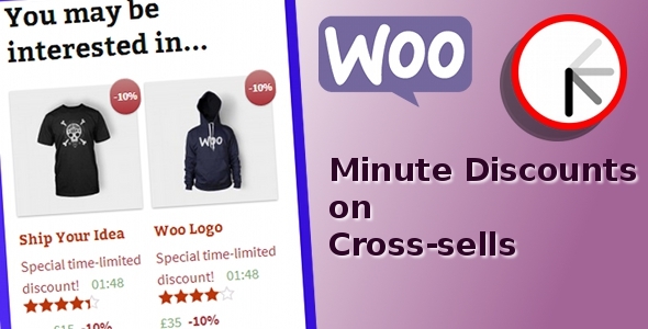 WooCommerce Minute Discounts on Cross-sells - CodeCanyon Item for Sale