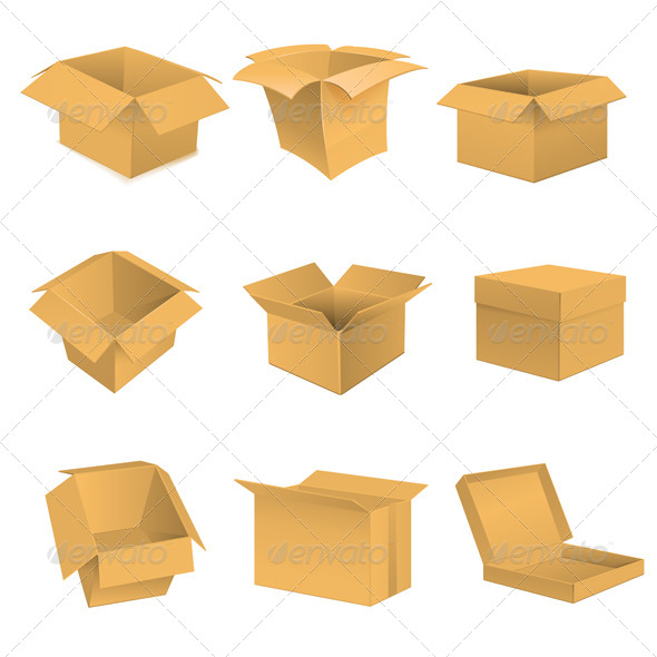 GraphicRiver Box et Vector 10eps 6337951 GraphicRiver Box et Vector 10eps 6337951