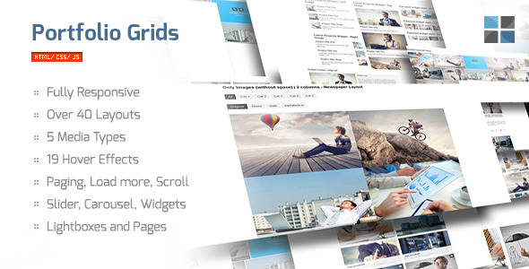 Portfolio Grids - HTML/CSS/JS