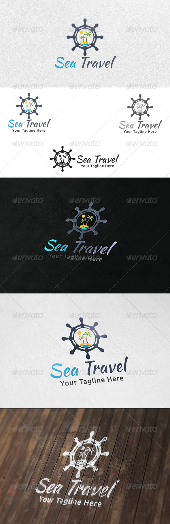 GraphicRiver Sea Travel Logo Tempate 6338552 GraphicRiver Sea Travel Logo Tempate 6338552