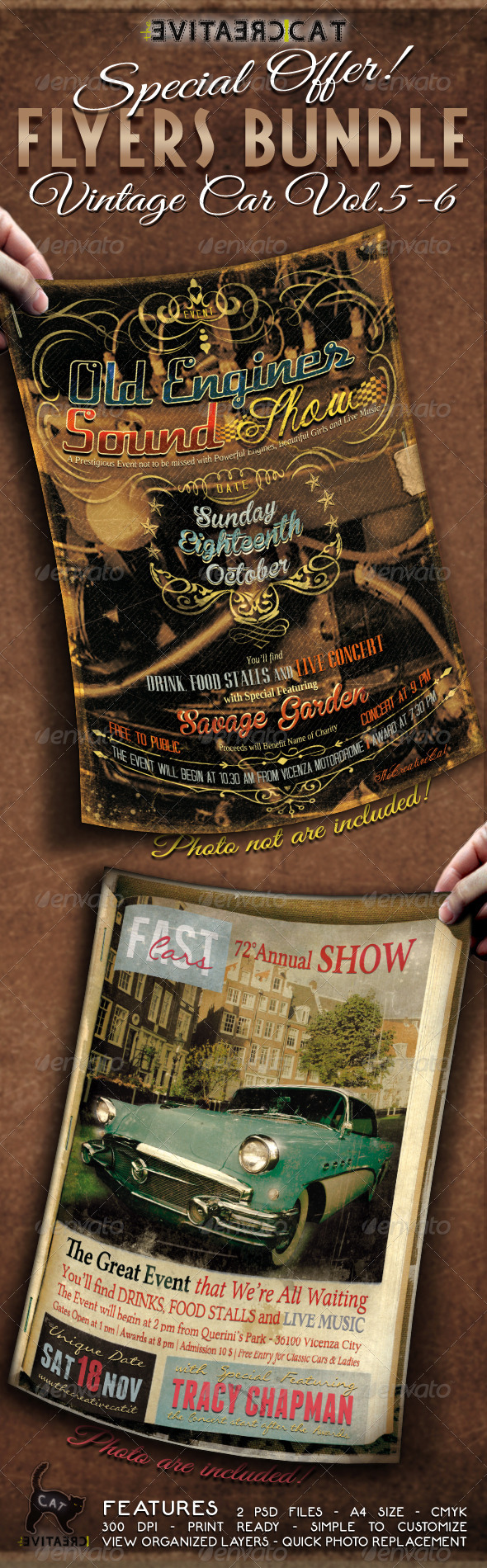 GraphicRiver Vintage Car Flyer Poster Bundle Vol 5-6 6340052 GraphicRiver Vintage Car Flyer Poster Bundle Vol 5-6 6340052