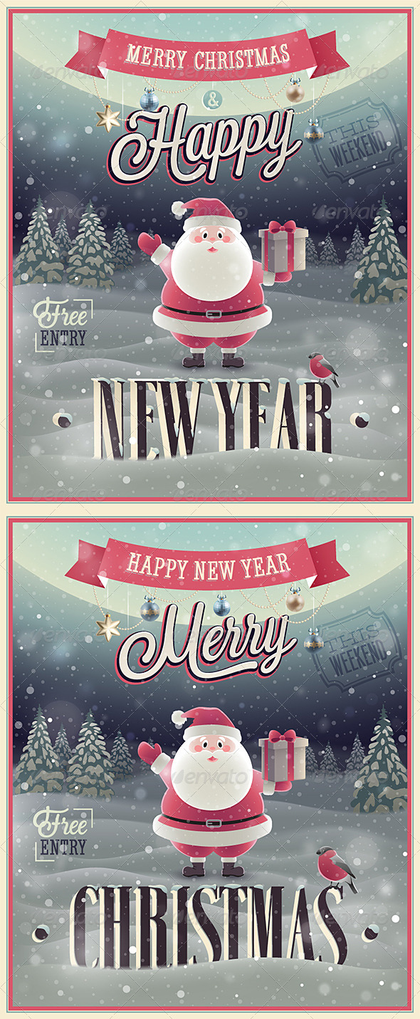 GraphicRiver Christmas Poster 6341186 GraphicRiver Christmas Poster 6341186