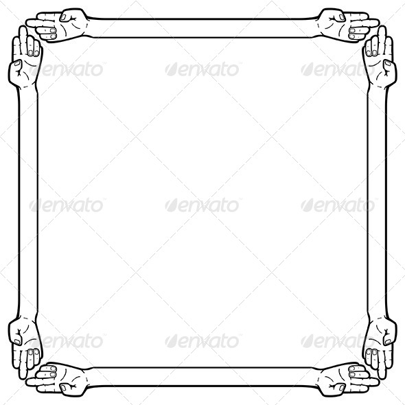 GraphicRiver Hand Frame 6343070 GraphicRiver Hand Frame 6343070