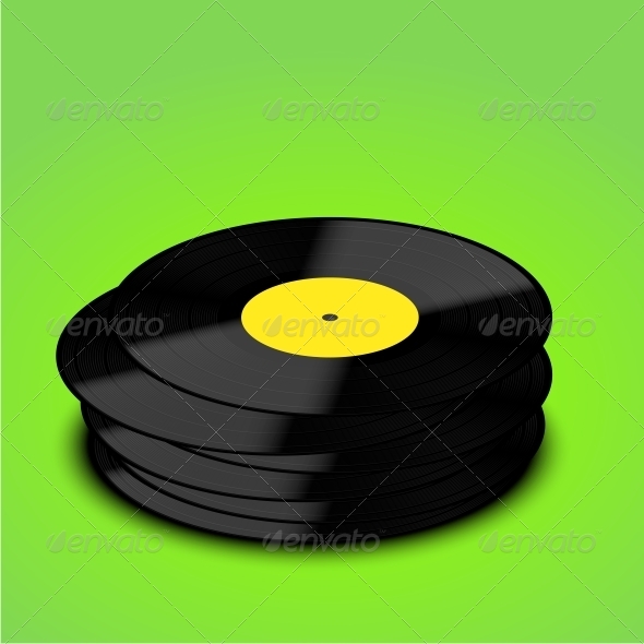 GraphicRiver Old Vinyl Record Background 6346905 GraphicRiver Old Vinyl Record Background 6346905