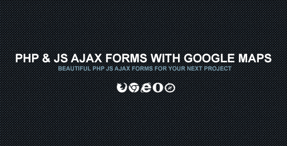 PHP Ajax contact Form with Google Maps