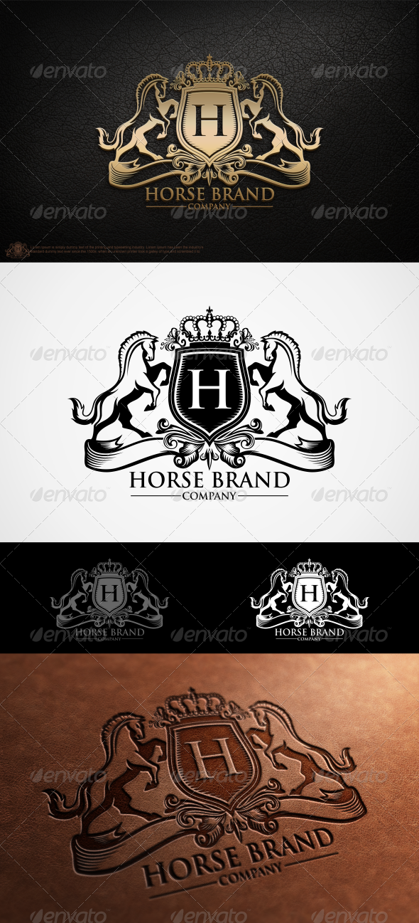 GraphicRiver Horse Brand Logo Template 6338031 GraphicRiver Horse Brand Logo Template 6338031