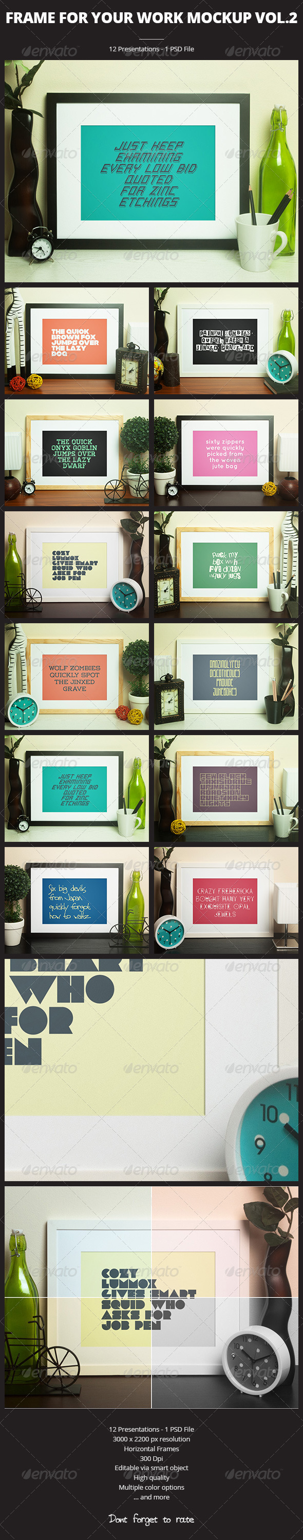 GraphicRiver Frame For Your Work vol.2 6358718 GraphicRiver Frame For Your Work vol.2 6358718