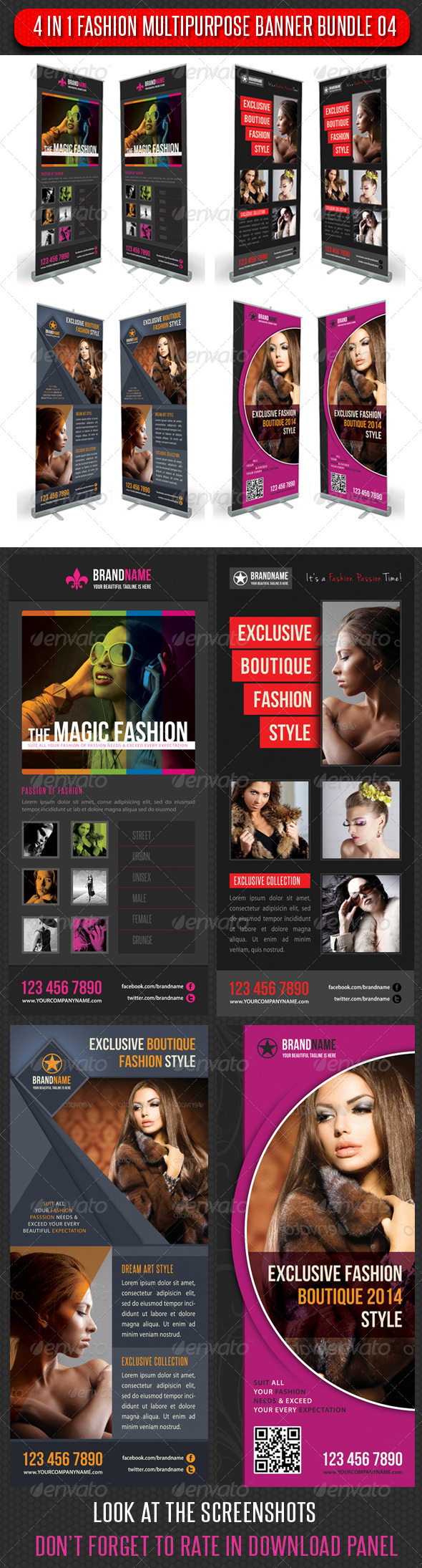 GraphicRiver 4 in 1 Fashion Multipurpose Banner Bundle 04 6358858 GraphicRiver 4 in 1 Fashion Multipurpose Banner Bundle 04 6358858
