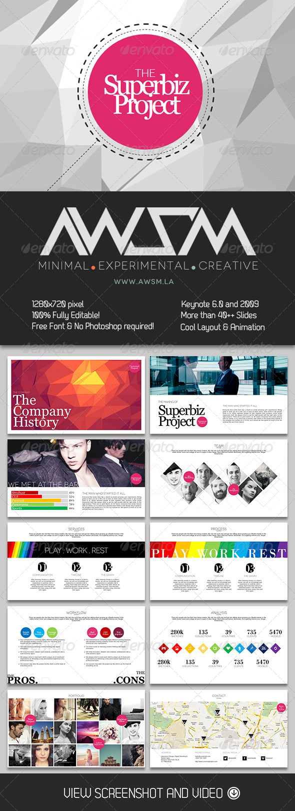 GraphicRiver Biz Project Keynote Template 6361511 GraphicRiver Biz Project Keynote Template 6361511