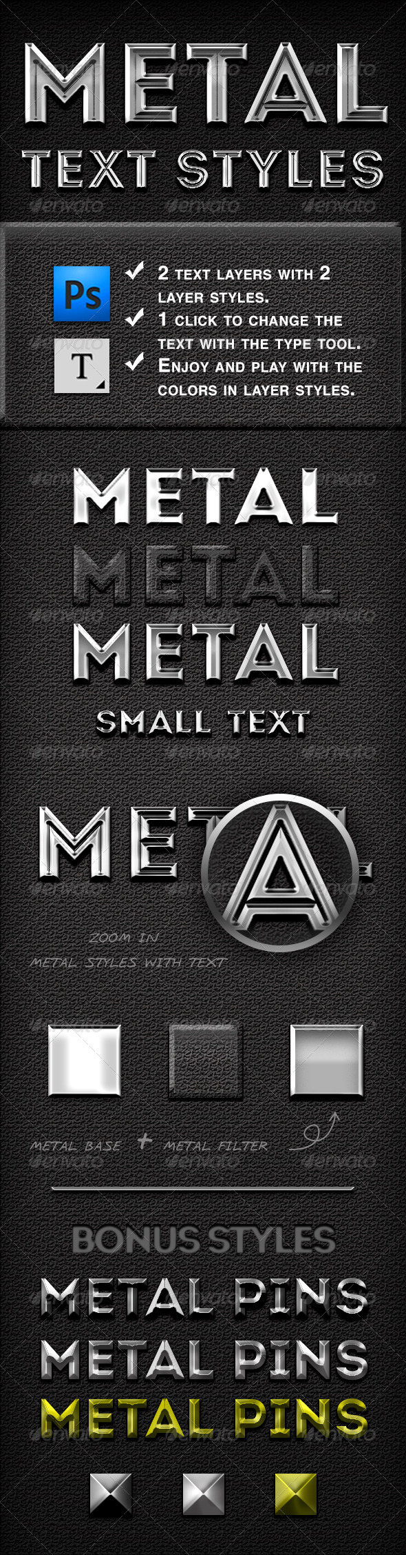 GraphicRiver Metal Text Styles 6362692 GraphicRiver Metal Text Styles 6362692