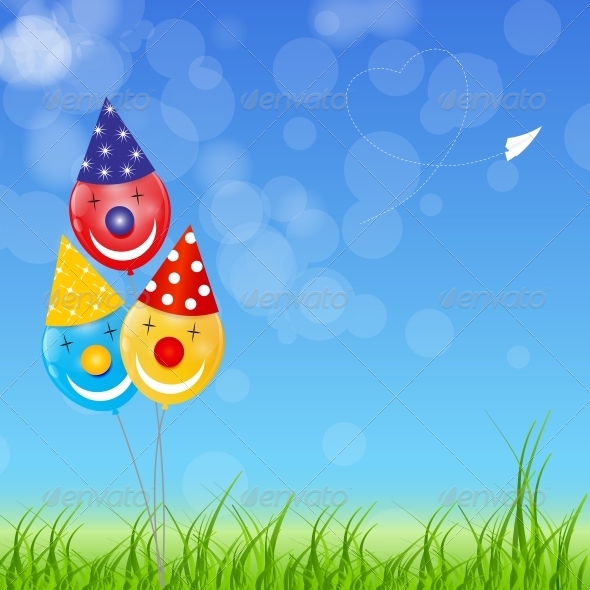 GraphicRiver Color Glossy Balloons Background 6363122 GraphicRiver Color Glossy Balloons Background 6363122