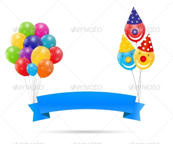 GraphicRiver Color Glossy Balloons Background 6363136 GraphicRiver Color Glossy Balloons Background 6363136