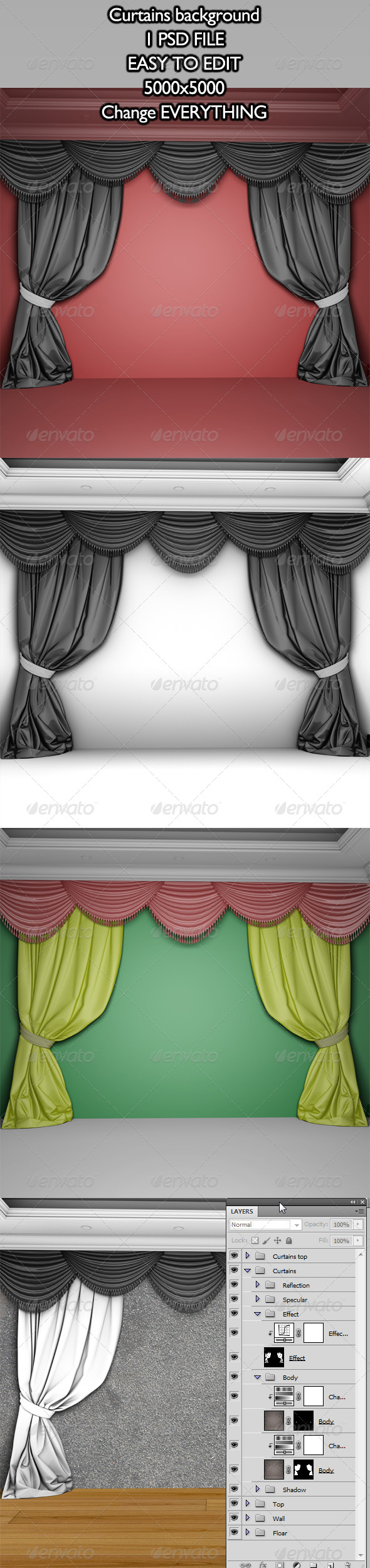 GraphicRiver Curtains Backgrounds 6363800 GraphicRiver Curtains Backgrounds 6363800