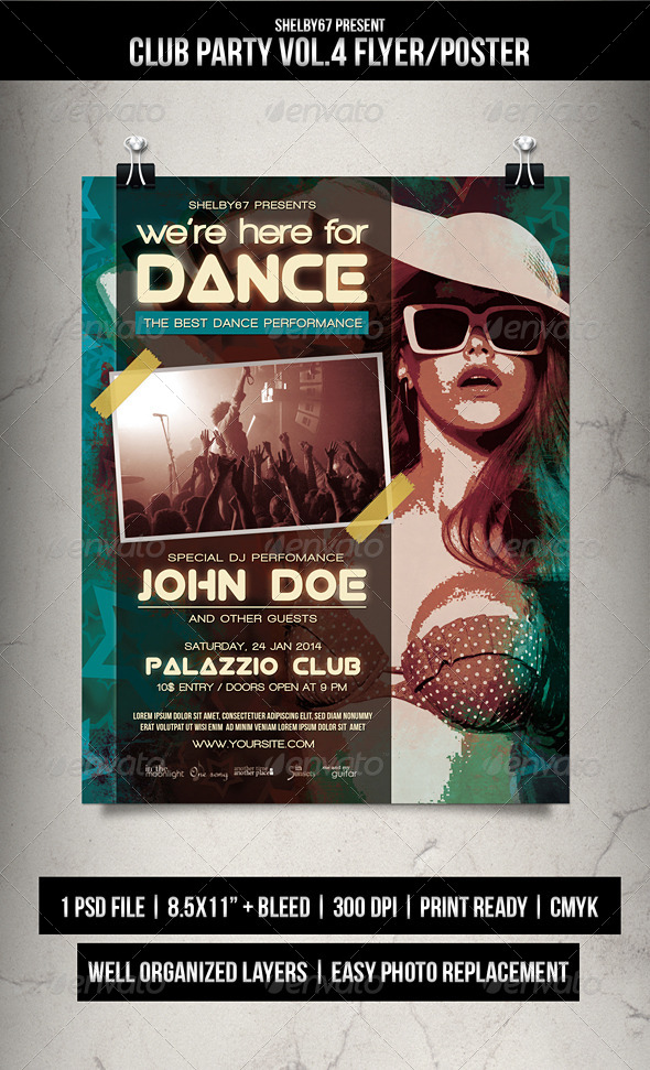 GraphicRiver Club Party Flyer Poster Vol.4 6320406 GraphicRiver Club Party Flyer Poster Vol.4 6320406