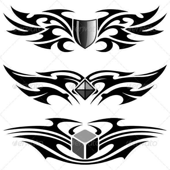 GraphicRiver Tattoo Set 6367410 GraphicRiver Tattoo Set 6367410