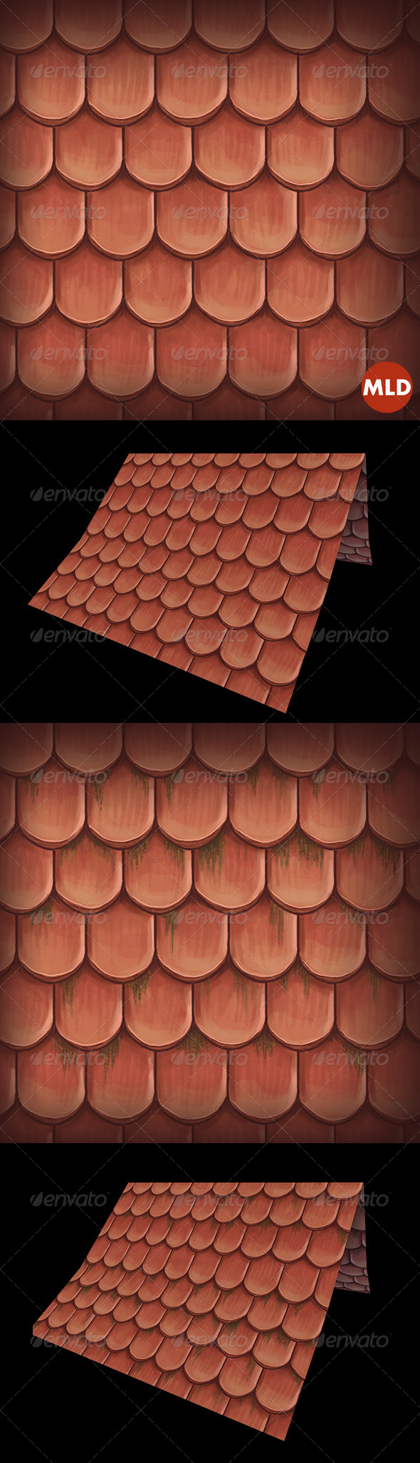 3DOcean Roof Tile Texture 01 6369030 3DOcean Roof Tile Texture 01 6369030