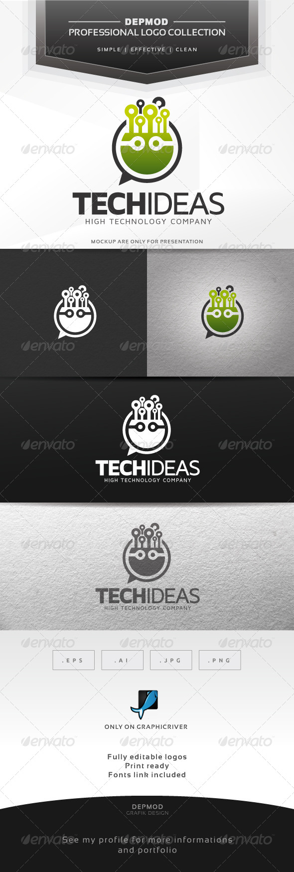 GraphicRiver Tech Ideas Logo 6369773 GraphicRiver Tech Ideas Logo 6369773