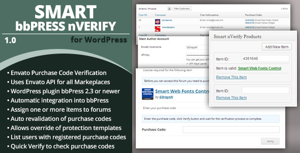 Smart bbPress nVerify