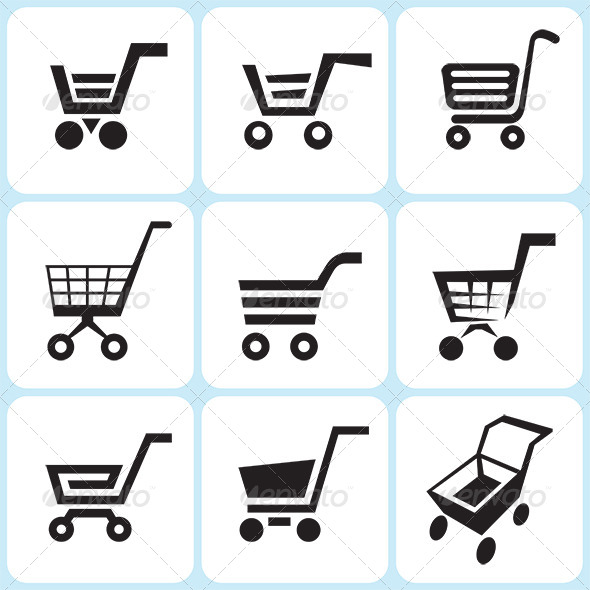 GraphicRiver Shopping Cart Icons Set 6371808 GraphicRiver Shopping Cart Icons Set 6371808