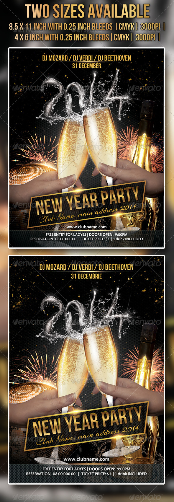 GraphicRiver New Year Party Flyer 6372634 GraphicRiver New Year Party Flyer 6372634