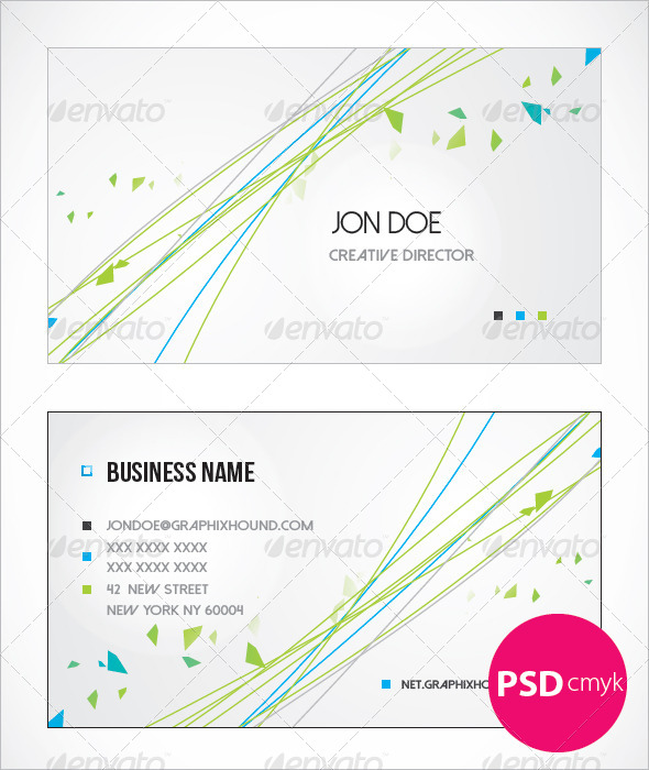 GraphicRiver Creative Business Card 6336448 GraphicRiver Creative Business Card 6336448