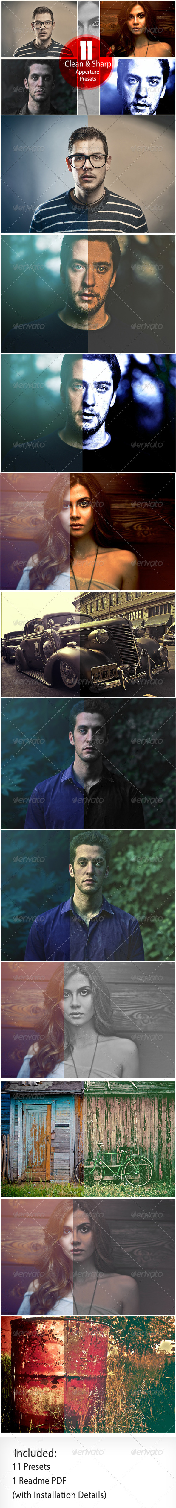 GraphicRiver 11 Clean & Sharp Presets 6378846 GraphicRiver 11 Clean & Sharp Presets 6378846