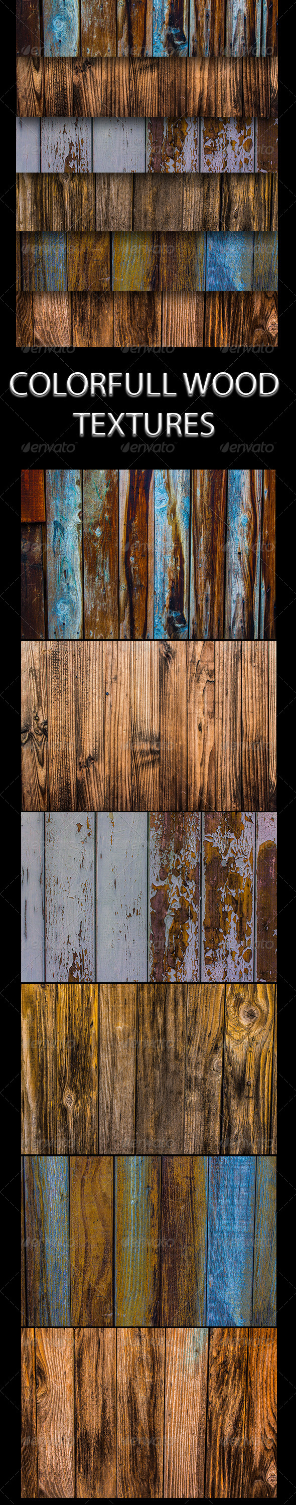 GraphicRiver Colorfull Wood Textures 6379391 GraphicRiver Colorfull Wood Textures 6379391