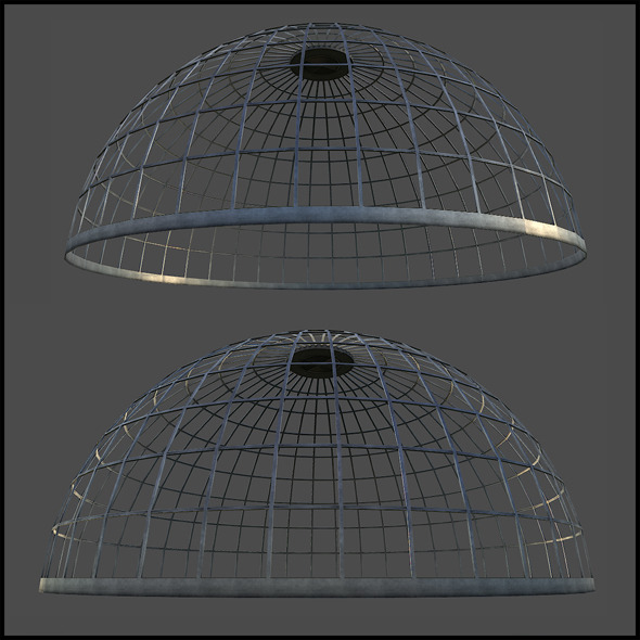 3DOcean Metal Dome Structure 6383631 3DOcean Metal Dome Structure 6383631