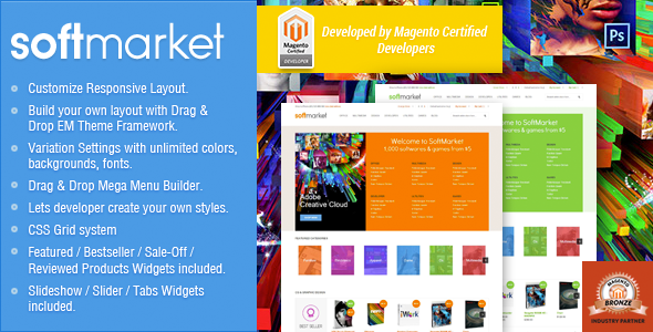 ThemeForest Responsive Magento Theme Gala SoftwareMarket 6384061 ThemeForest Responsive Magento Theme Gala SoftwareMarket 6384061