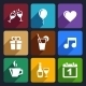 Party and Celebration Icons Set 29