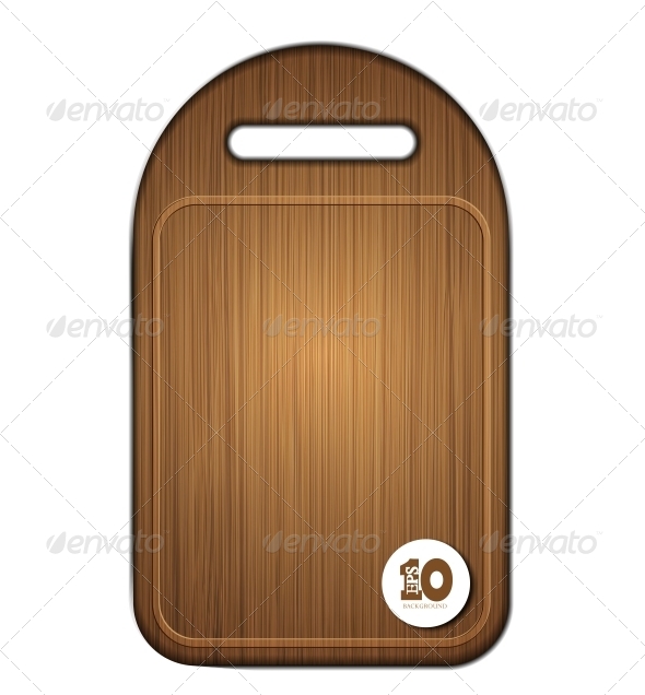 GraphicRiver Vector Wooden Cutting Board 6386822 GraphicRiver Vector Wooden Cutting Board 6386822