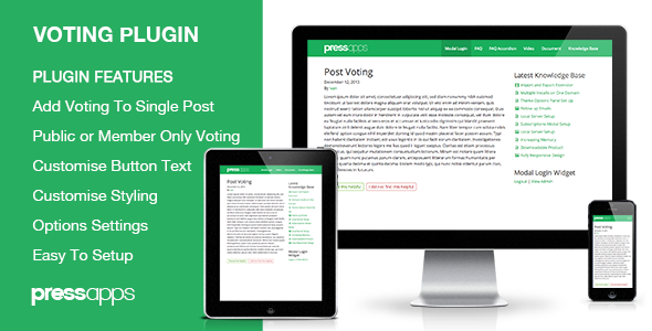 Post Voting WordPress Plugin