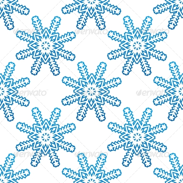 GraphicRiver Blue Snowflakes Seamless Pattern Background 6390774 GraphicRiver Blue Snowflakes Seamless Pattern Background 6390774