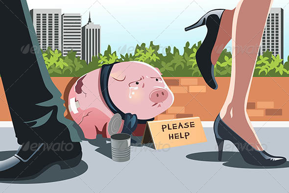GraphicRiver Piggy Bank Panhandling 6391163 GraphicRiver Piggy Bank Panhandling 6391163