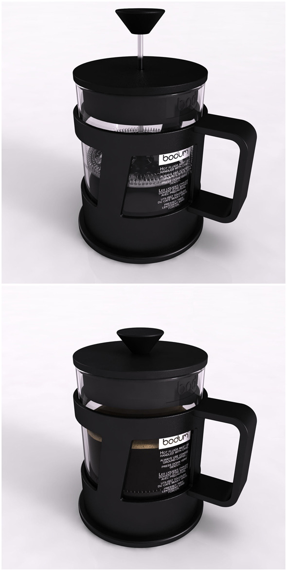 3DOcean Bodum Coffee Press 6392230 3DOcean Bodum Coffee Press 6392230