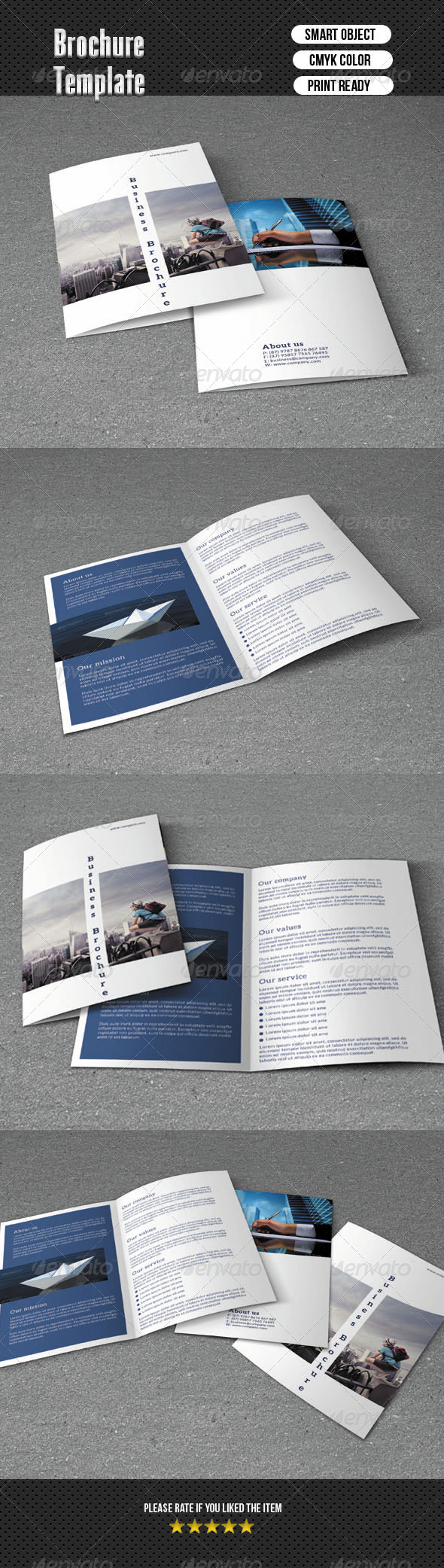 GraphicRiver Bifold Brochure-Business 6393444 GraphicRiver Bifold Brochure-Business 6393444